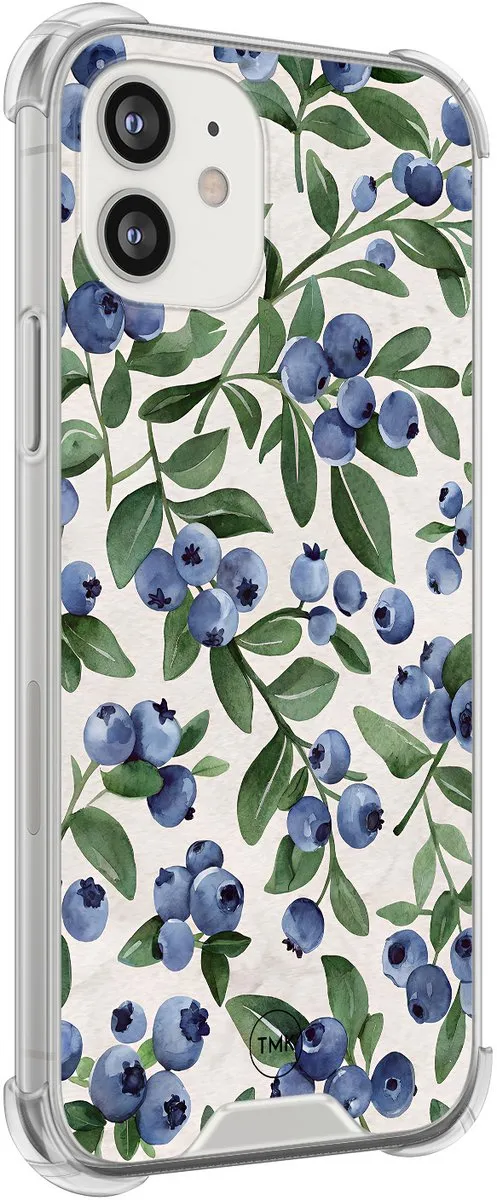 Casevibes Shockproof Hoesje iPhone 12 Mini - Blauw - A/i12m/S/030