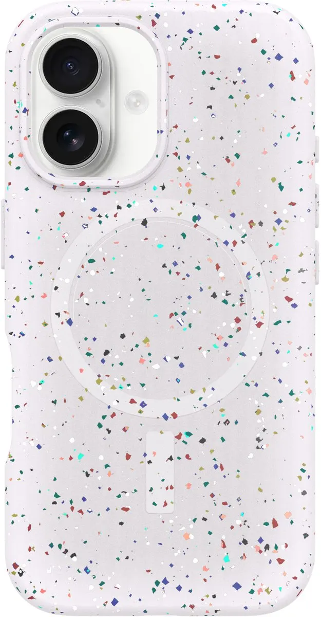 OtterBox Core Mag Hoesje iPhone 16 - Sprinkles White