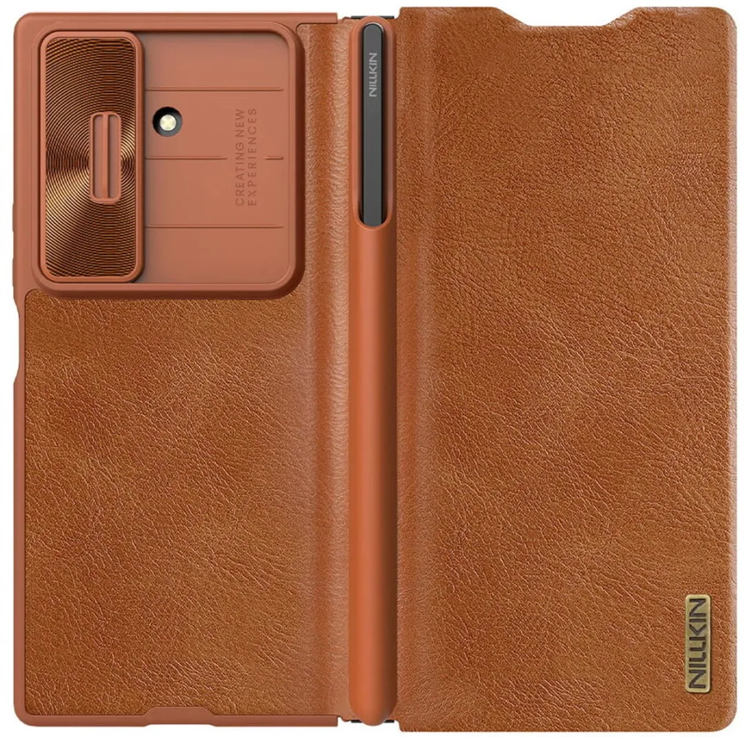 Nillkin Qin Leather Hoesje Samsung Galaxy Z Fold 7 Pen Edition
