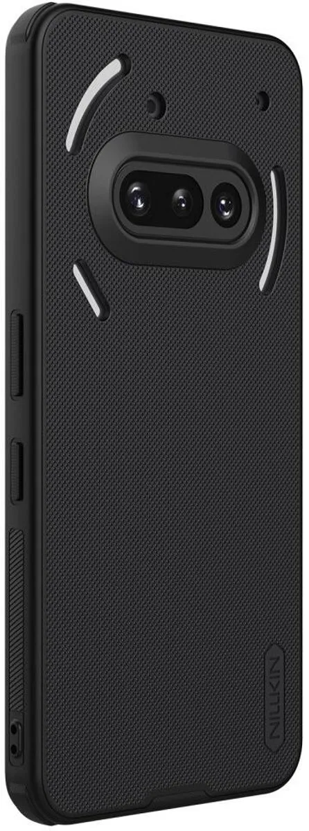 Nillkin Frosted Shield Hoesje Nothing Phone (3a) - MagSafe - Zwart
