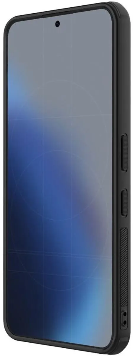 Nillkin Frosted Shield Hoesje Nothing Phone (3a) - MagSafe - Zwart