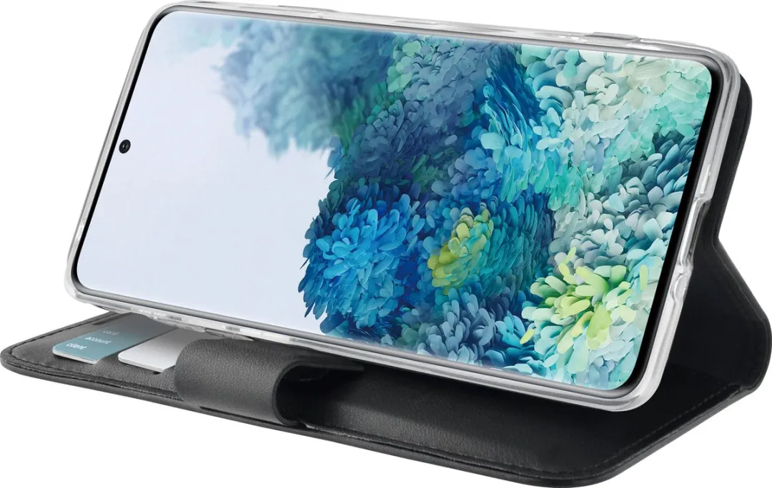 Azuri Samsung Galaxy S20 Walletcase - Zwart - 3 Pasjes