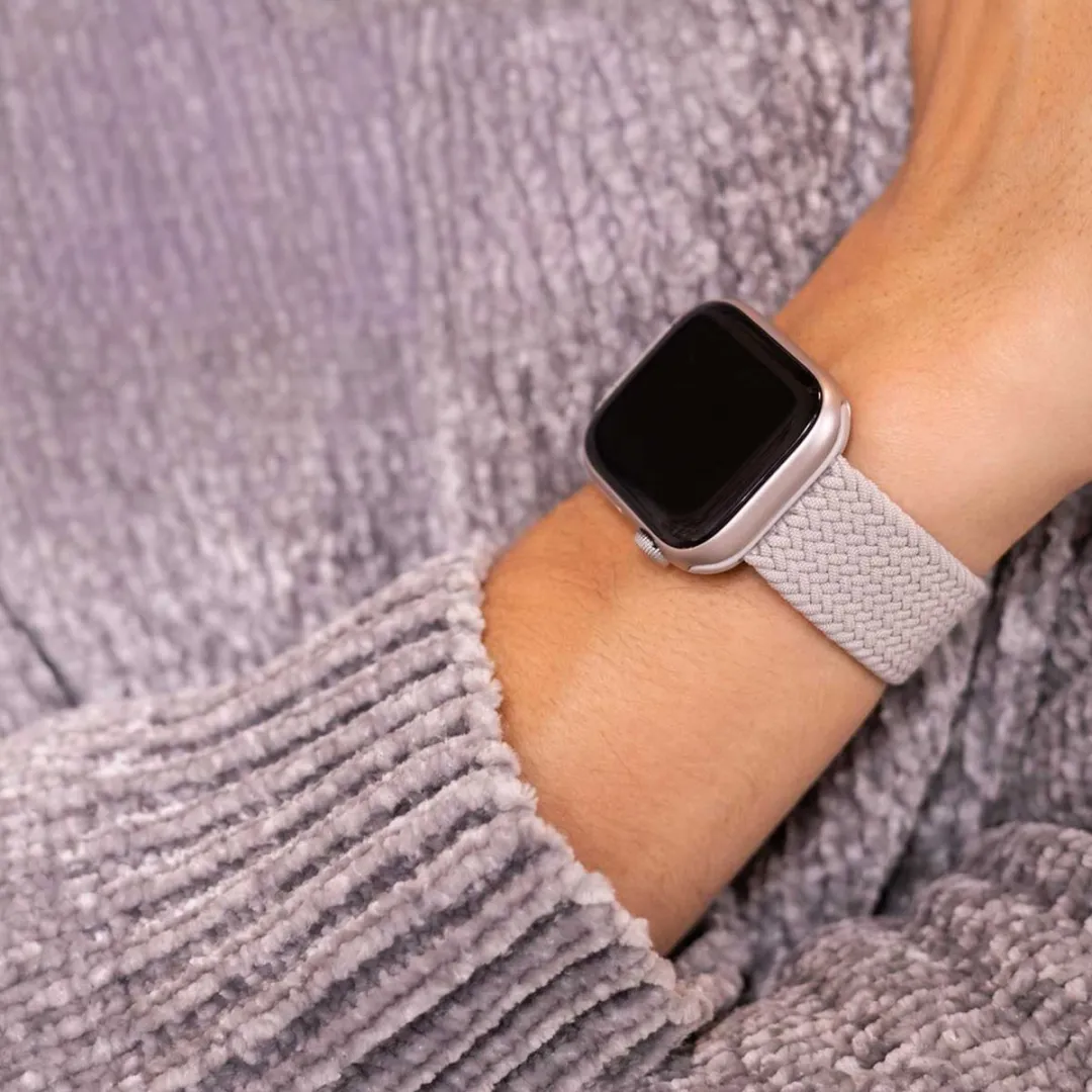 Imoshion Nylon Geweven Bandje Apple Watch 38-42mm - Grijs