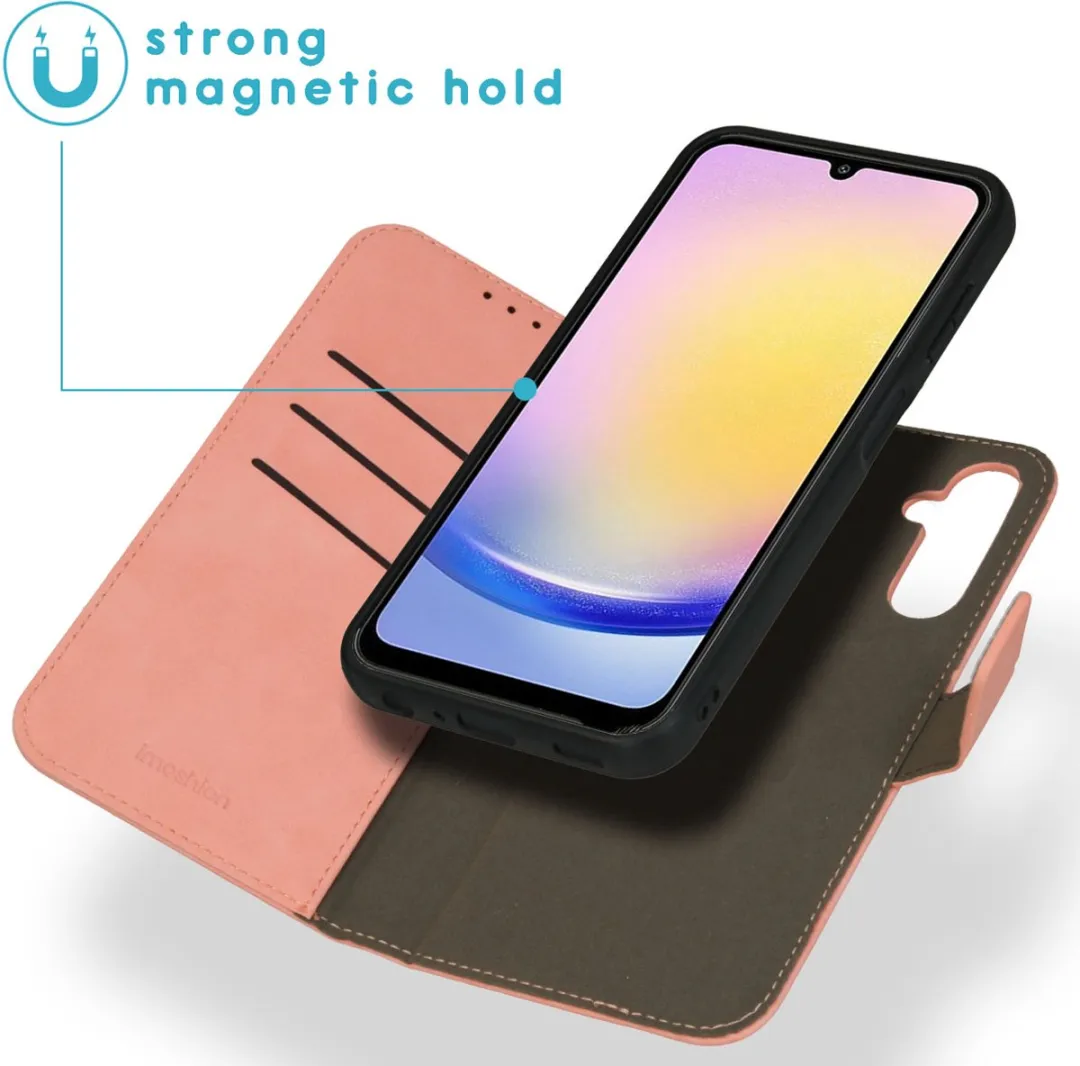 Imoshion Hoesje Samsung Galaxy A25 2-in-1 Bookcase Roze