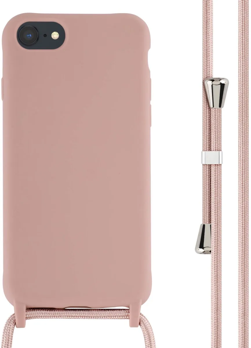 Imoshion Hoesje iPhone SE/8/7 - Siliconen - Sand Pink
