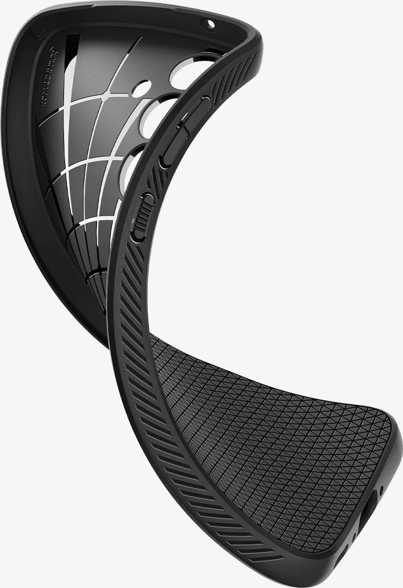 Spigen Liquid Air Hoesje ACS07519 - Samsung Galaxy A35 - Zwart - afbeelding 5 van 6