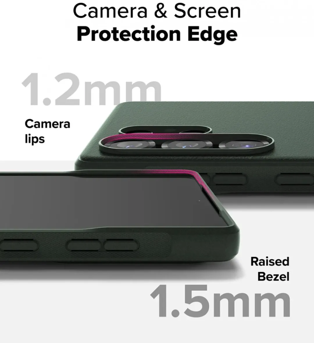 Ringke Onyx Hoesje Samsung Galaxy S25 Ultra - Groen - afbeelding 6 van 6