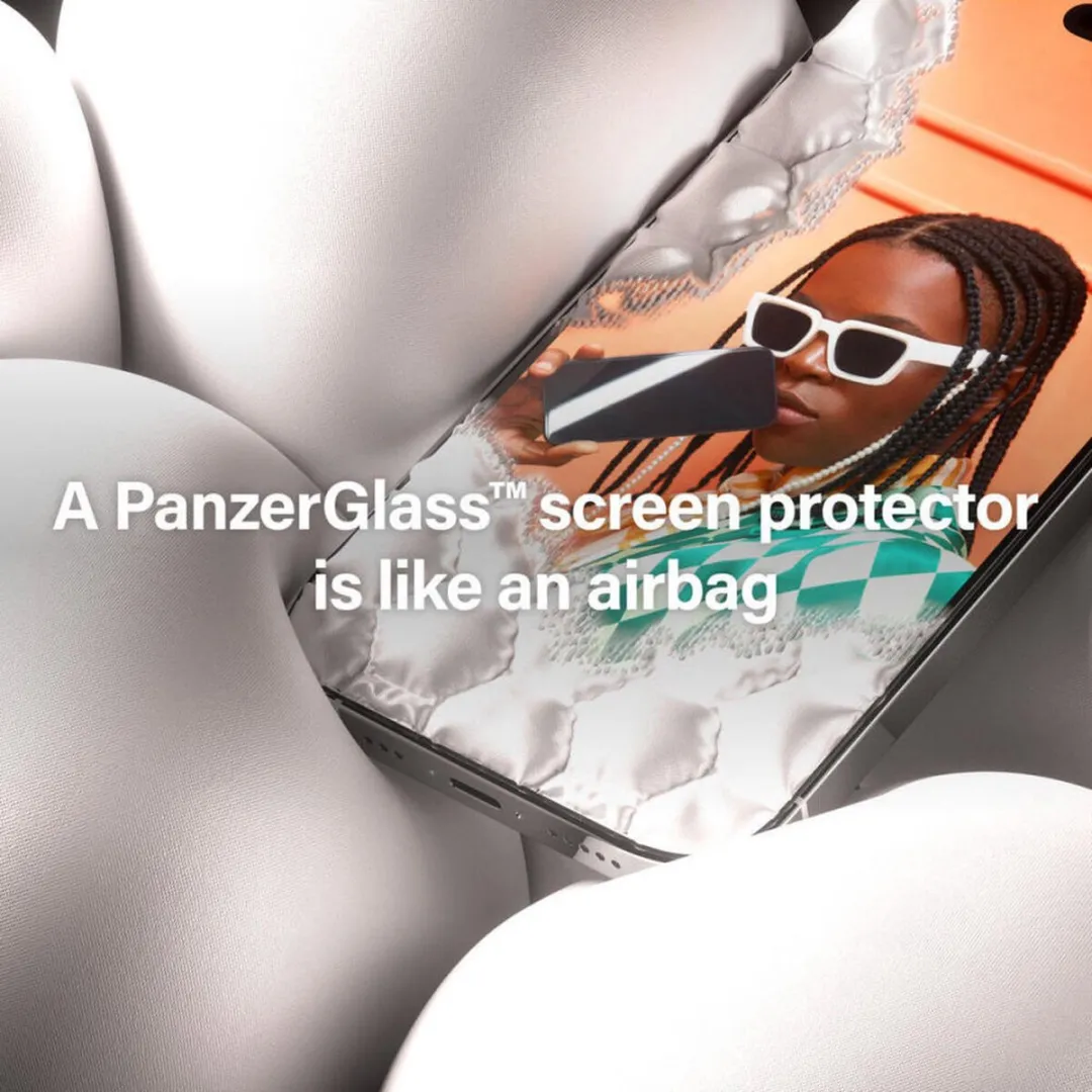 PanzerGlass PZ-2827 Screenprotector iPhone 15 Plus - Zwart