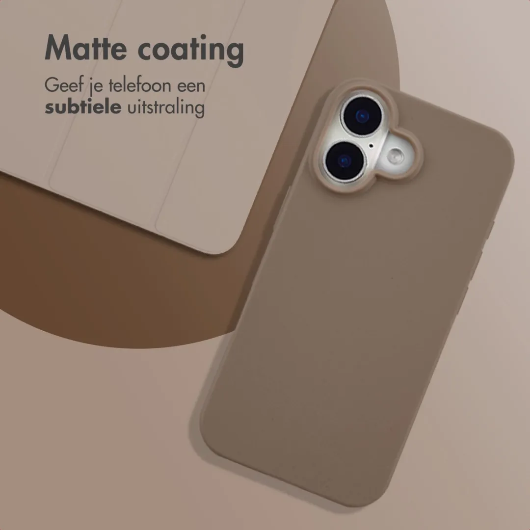 Imoshion Hoesje iPhone 16 - Bruin