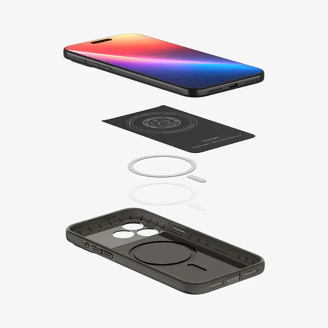 Spigen Thin Fit Mag Backcover iPhone 17 Pro Max 13976 - Gunmetal - afbeelding 6 van 6