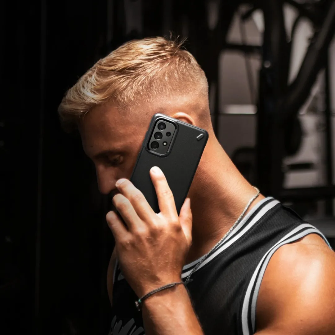 Ringke Onyx Hoes Samsung Galaxy A73 - 1 Pasje - Zwart - afbeelding 5 van 6