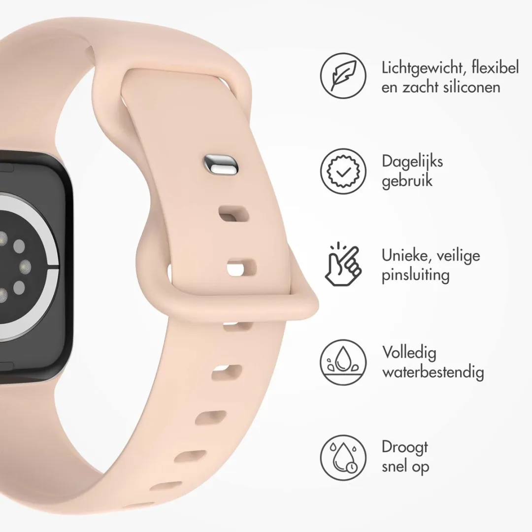 Imoshion Siliconen Bandje Apple Watch 38-42mm Roze