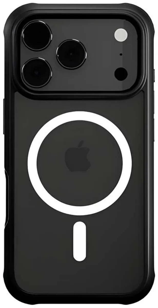 Cygnett Hoesje iPhone 17 Pro MagTitan MagSafe - Doorzichtig zwart CY5607CPMAG