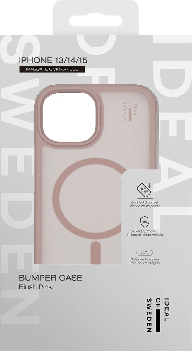 iDeal of Sweden Bumper Case MagSafe iPhone 13/14/15/16e - Roze