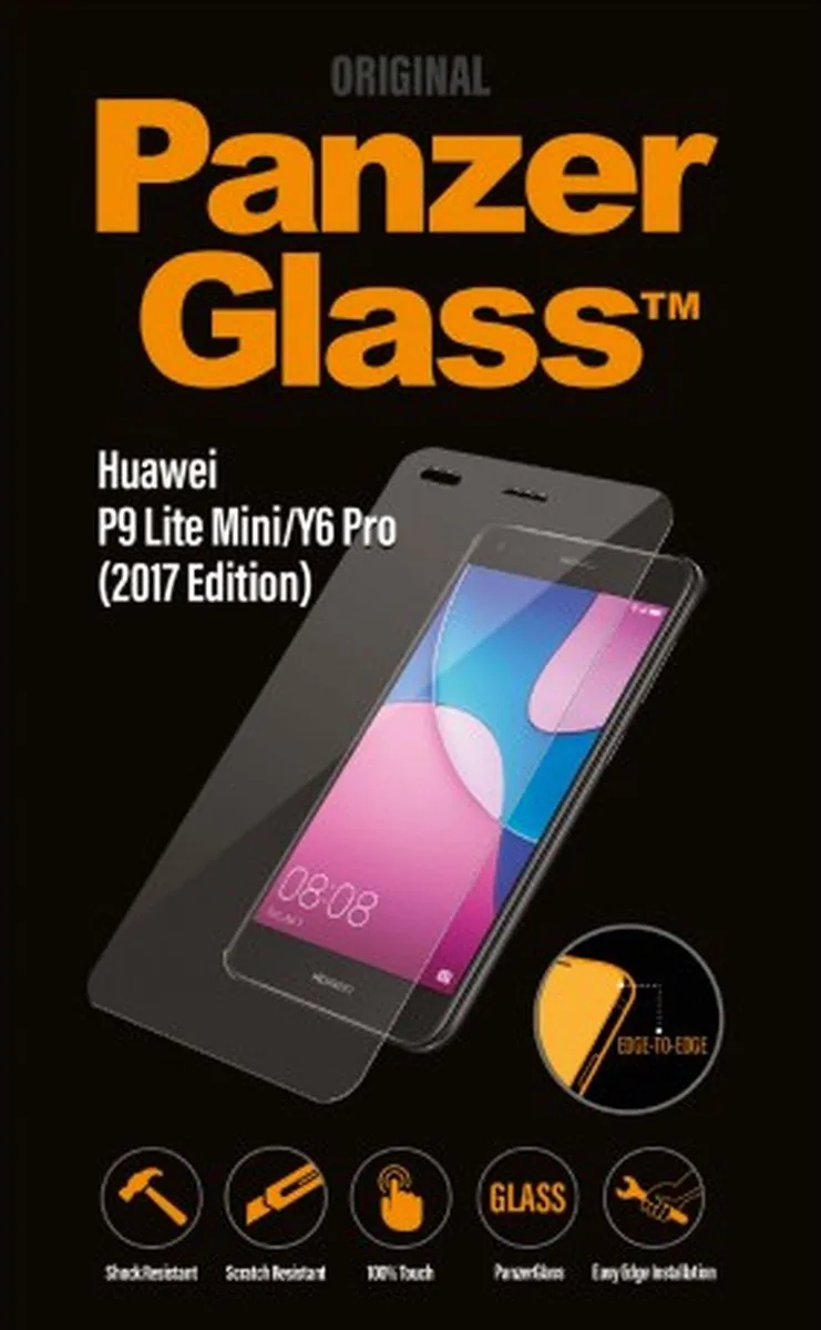 PanzerGlass Screenprotector Huawei Y6 Pro/P9 Lite Mini