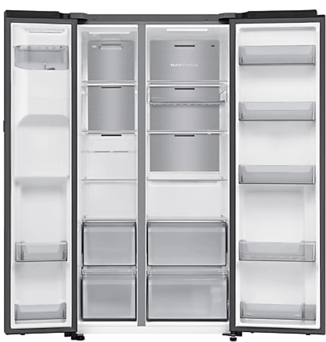 Samsung RS90F64EEFEO Side-by-Side Koelkast - 621L - Zwart