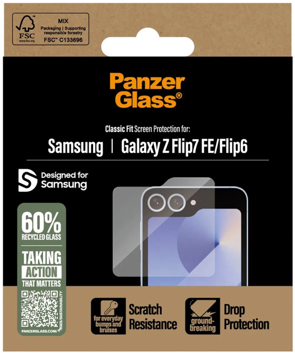 PanzerGlass PZ-7368 Screenprotector Samsung Galaxy Z Flip 6 - Case Friendly