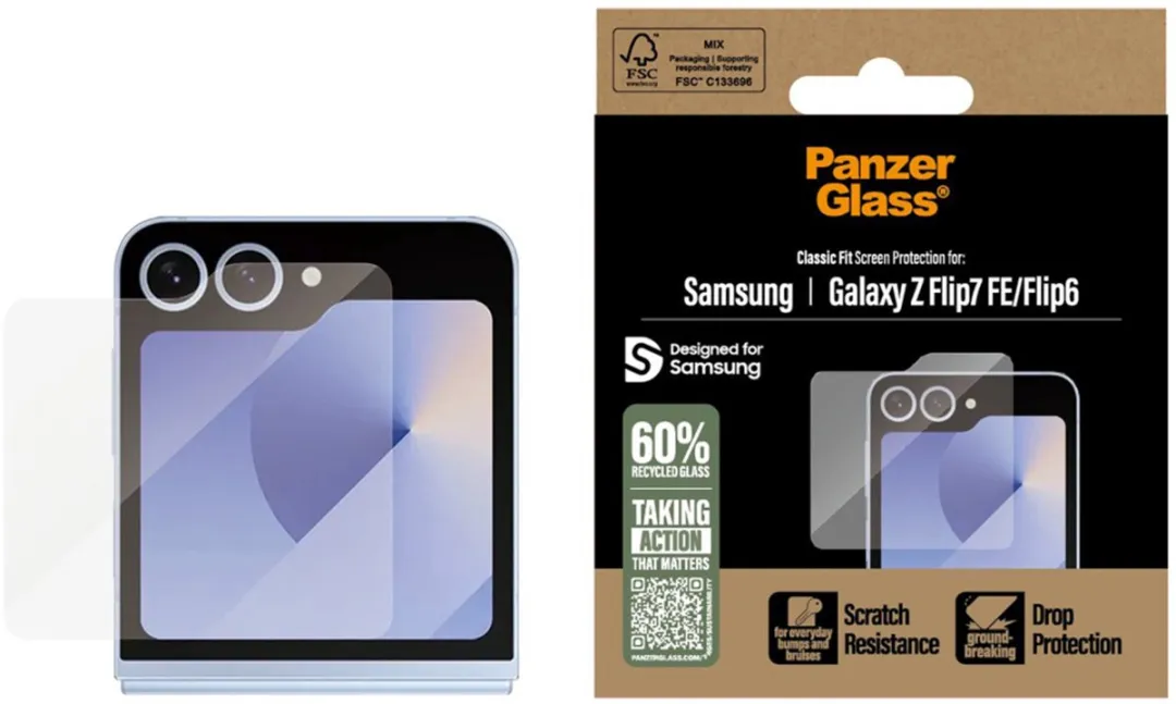 PanzerGlass PZ-7368 Screenprotector Samsung Galaxy Z Flip 6 - Case Friendly