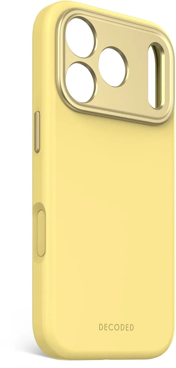 Decoded Siliconen Hoesje iPhone 17 Pro D25IPO17PBCS9YW - Geel