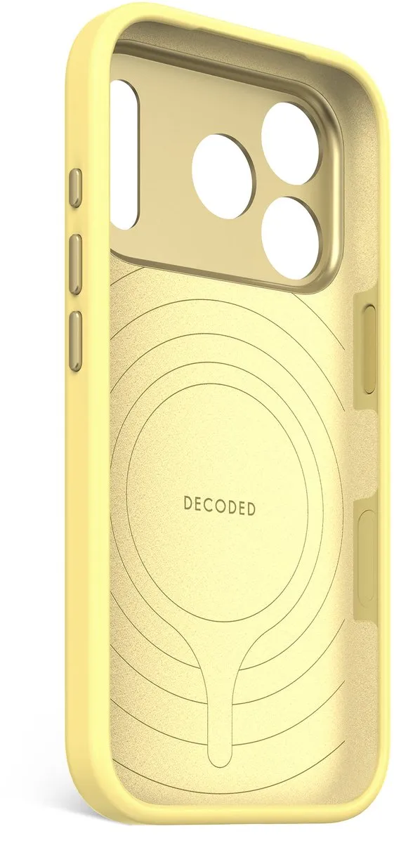 Decoded Siliconen Hoesje iPhone 17 Pro D25IPO17PBCS9YW - Geel