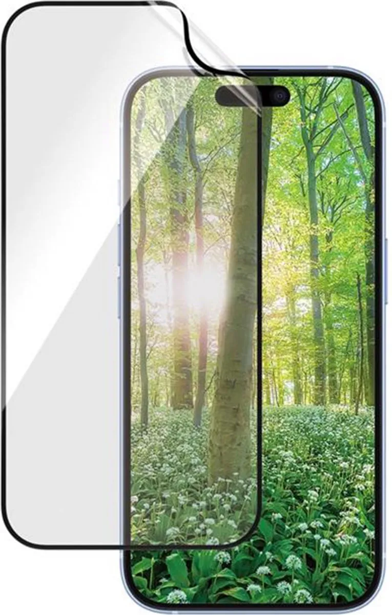 PanzerGlass Matrix Recycled iPhone 16 Schermbeschermer - Antibacterieel - afbeelding 2 van 5