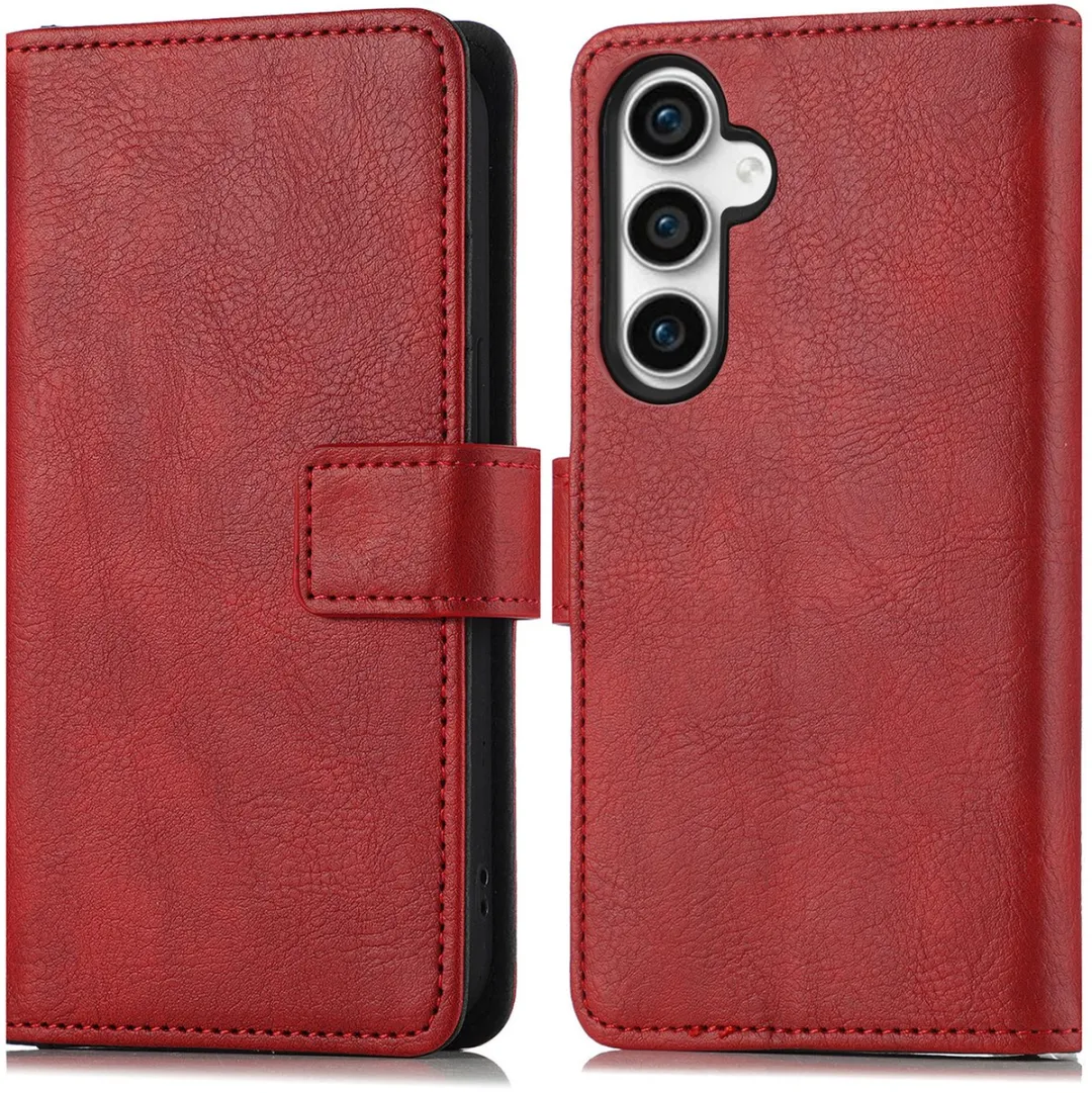 Imoshion Hoesje Samsung Galaxy S23 FE - 3 Pasjes - Rood