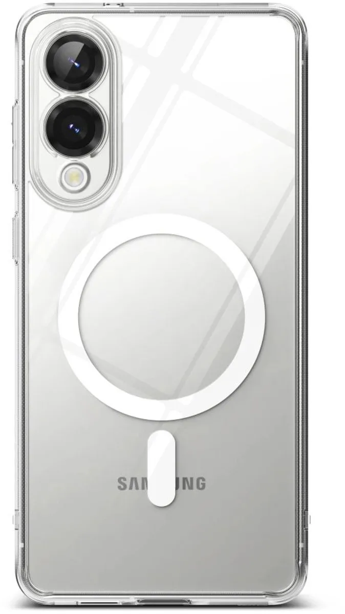 Ringke Fusion Magnetische Hoes Samsung Galaxy S25 - Randbescherming - 1 Pasje - Zwart - afbeelding 4 van 6