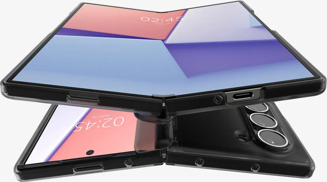 Spigen Ultra Hybrid ACS07814 Hoesje - Samsung Galaxy Z Fold 6 - Grijs