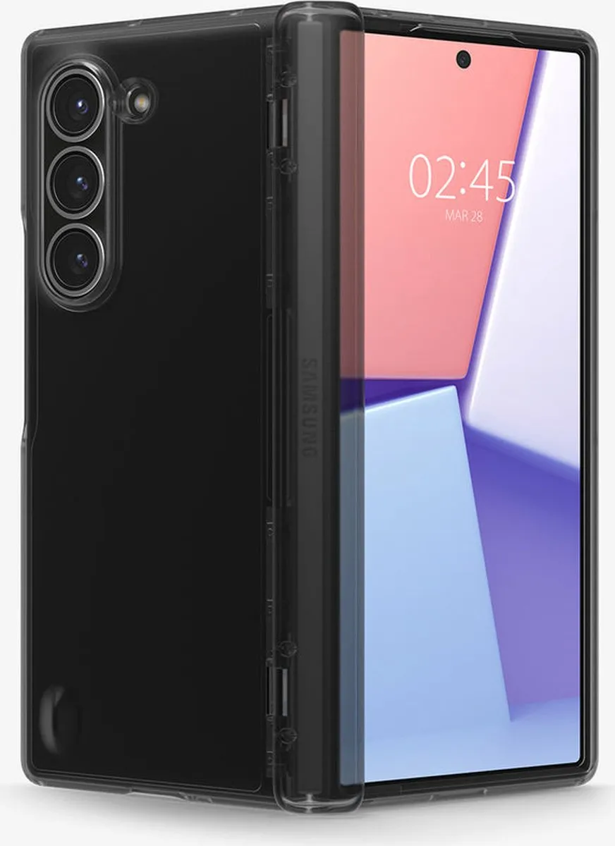 Spigen Ultra Hybrid ACS07814 Hoesje - Samsung Galaxy Z Fold 6 - Grijs