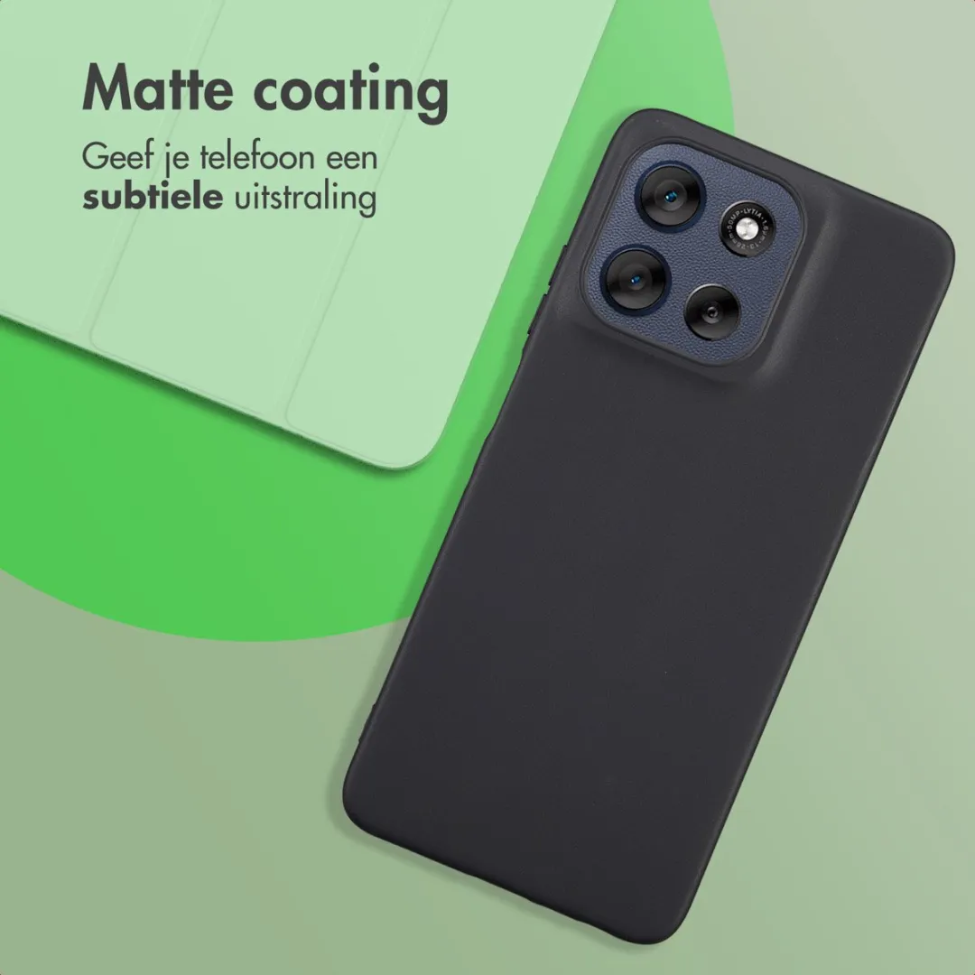 Imoshion Hoesje Motorola Moto G56 - Zwart