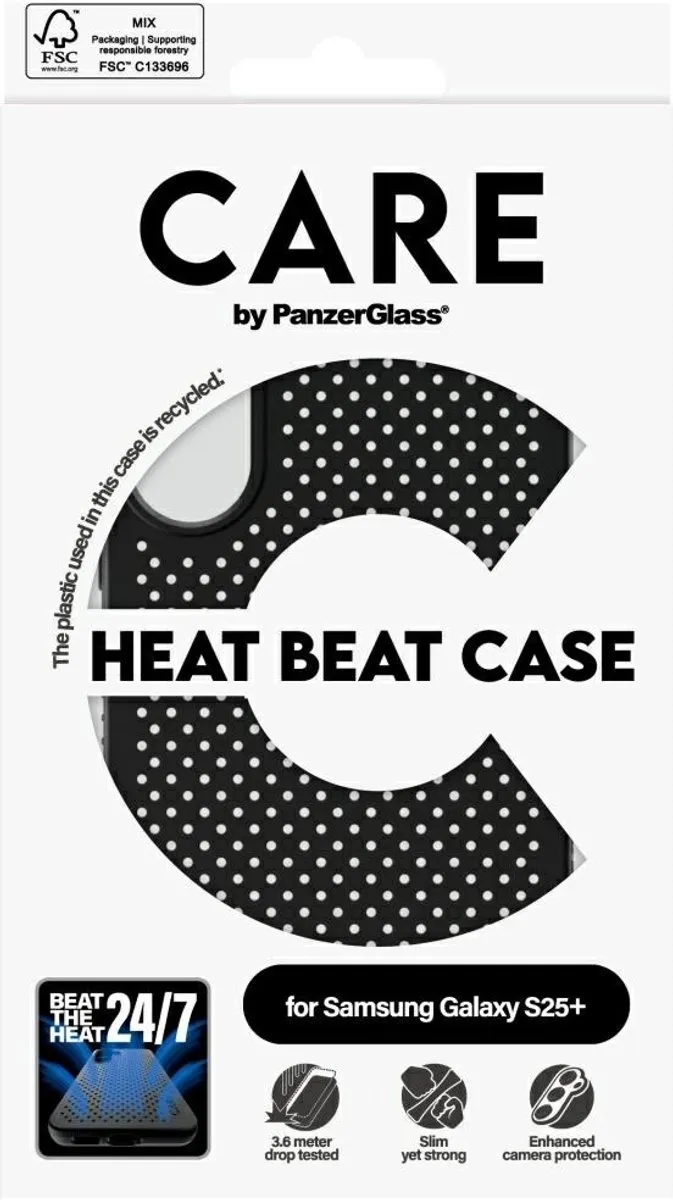 PanzerGlass Hoesje Samsung Galaxy S25+ - Zwart - afbeelding 6 van 6