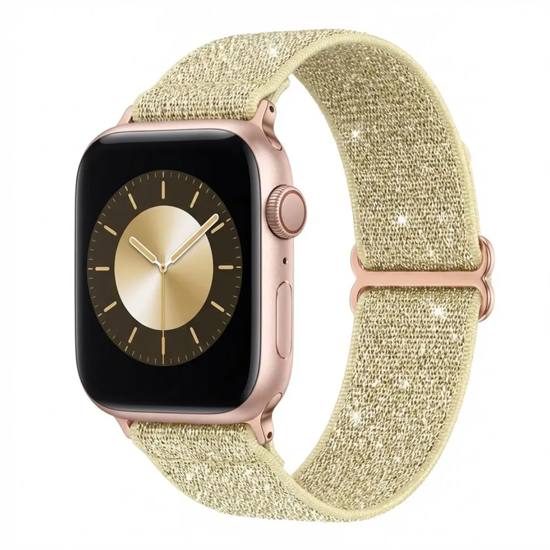 NUVEX Goudkleurig Apple Watch Band