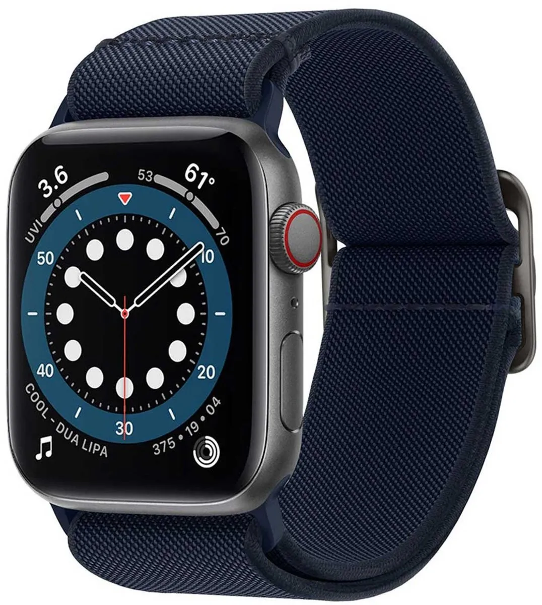 Spigen Fit Lite Armband Apple Watch 42/44/45/46/49mm - Navy