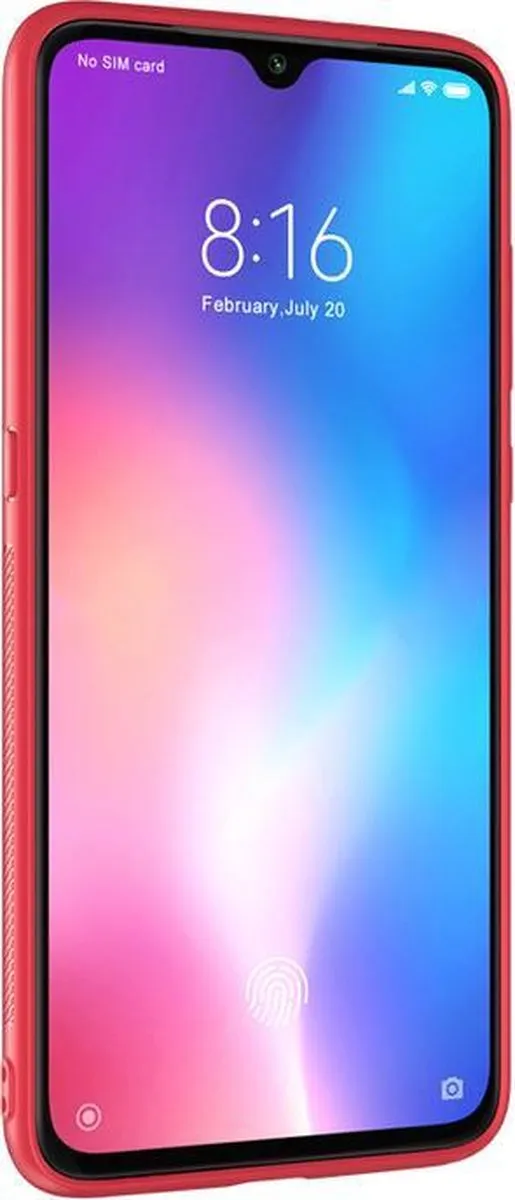 Nillkin Textured Hard Case Xiaomi Mi 9 - Rood - afbeelding 5 van 6