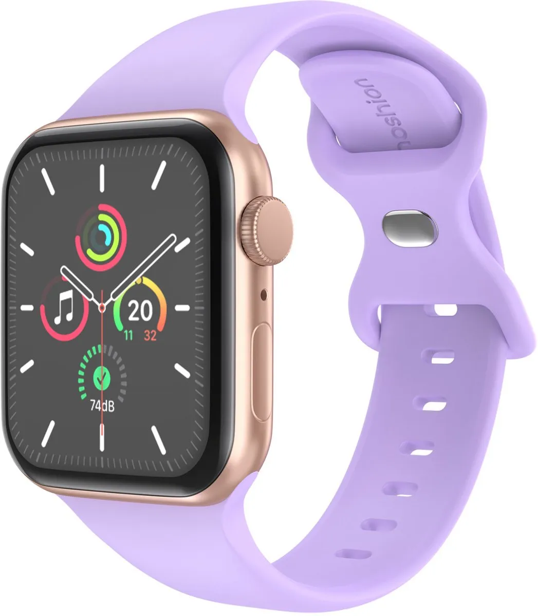 Imoshion Siliconen Bandje Apple Watch 38-42mm - Lila