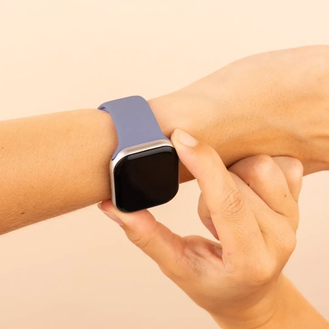 Imoshion Siliconen Bandje Apple Watch 38-42mm - Lila