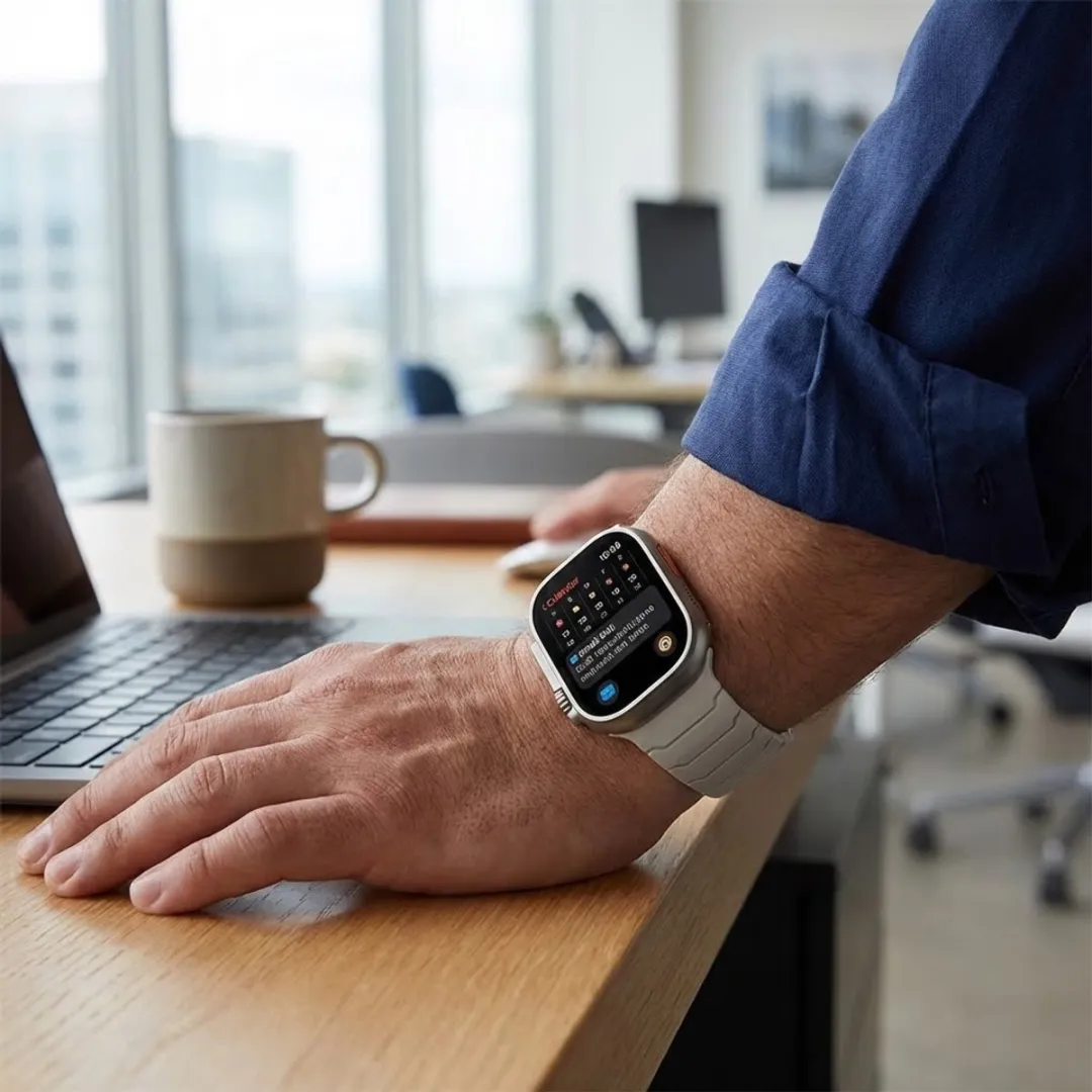 NUVEX Sterrenlicht Horlogebandje Apple Watch 38-42mm - Siliconen