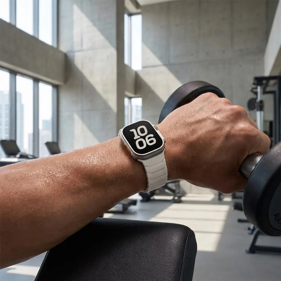 NUVEX Sterrenlicht Horlogebandje Apple Watch 38-42mm - Siliconen