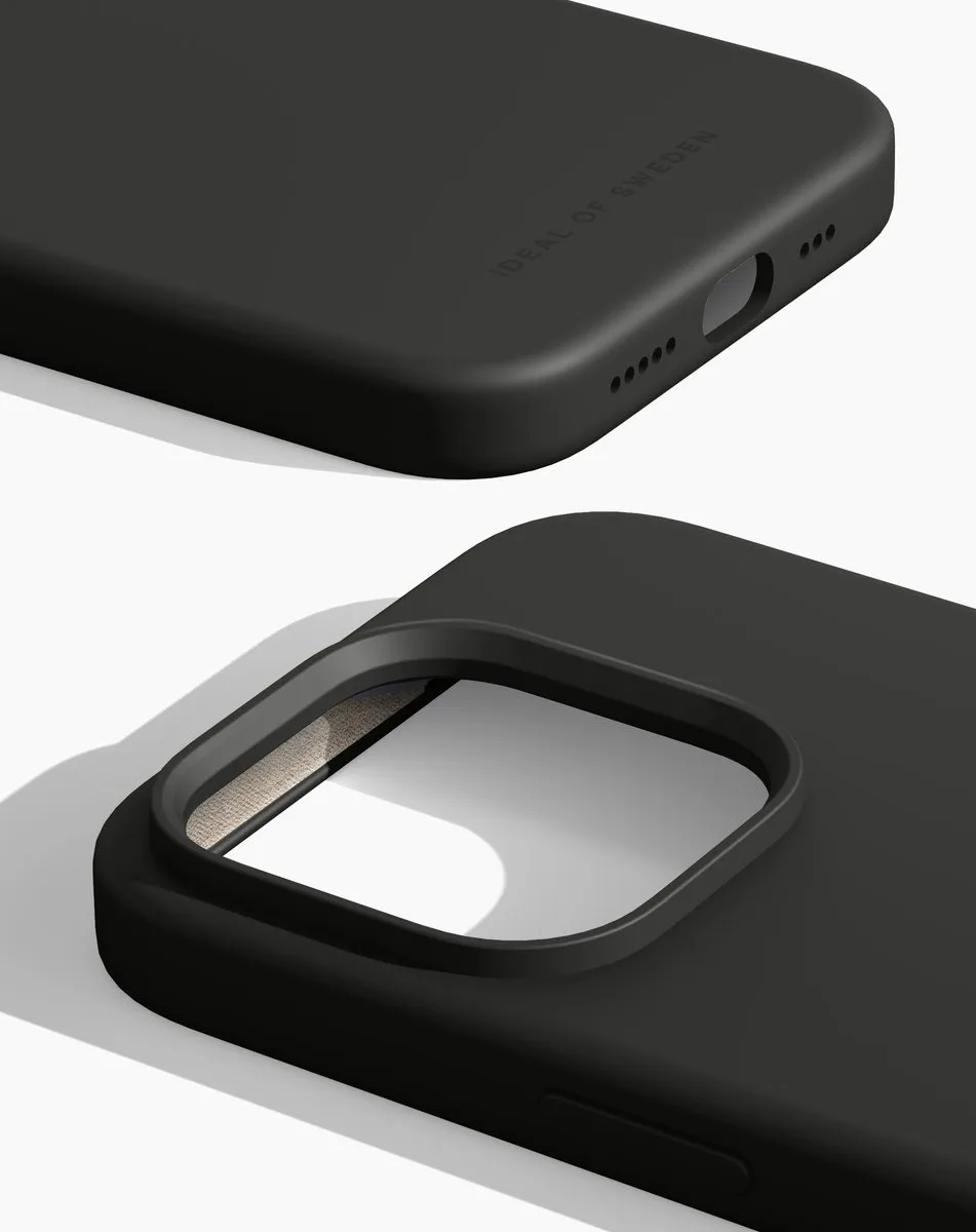 iDeal of Sweden Silicone Hoes iPhone 14 Pro - Zwart