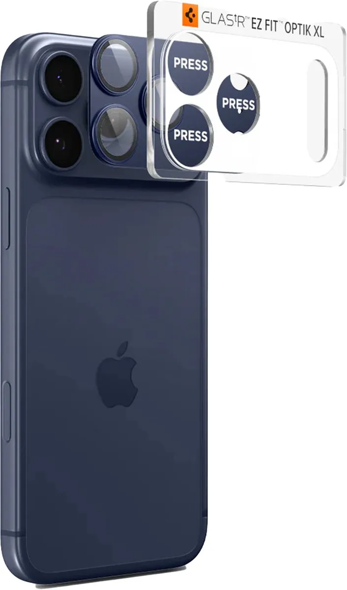 Spigen GLAStR EZ Fit Optik Camera Protector AGL10646 - Blauw