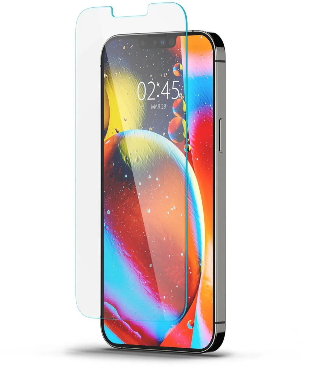 Spigen Glas.tR Slim Screenprotector iPhone 14 - Transparant