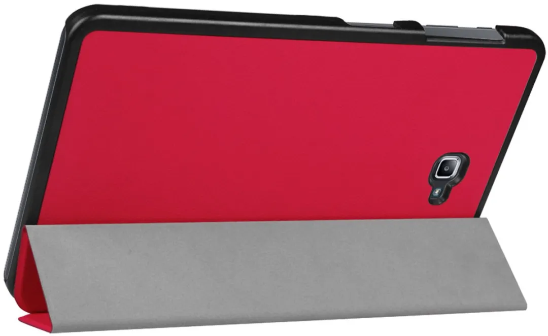Imoshion Tablethoes Samsung Galaxy Tab A 10.1 (2016) - Trifold Bookcase - Rood