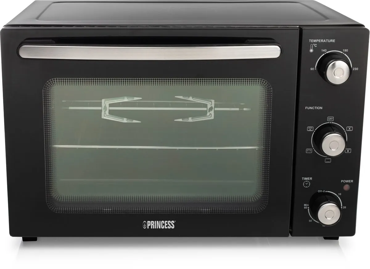 Princess 112751 Heteluchtoven 32L - 1500W - Zwart