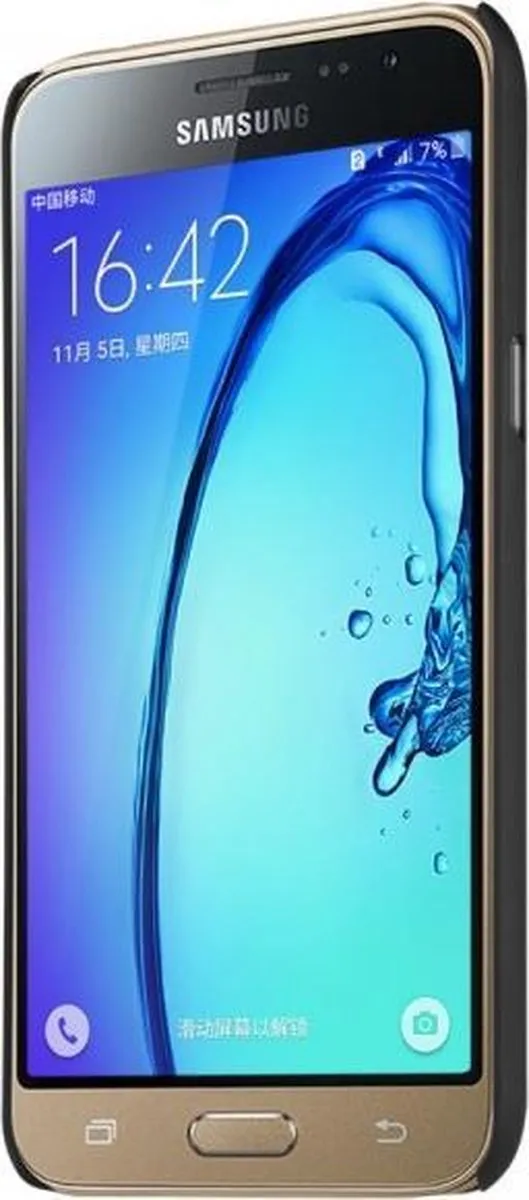 Nillkin Super Frosted Shield Case J300F11175202 - Zwart - afbeelding 5 van 6