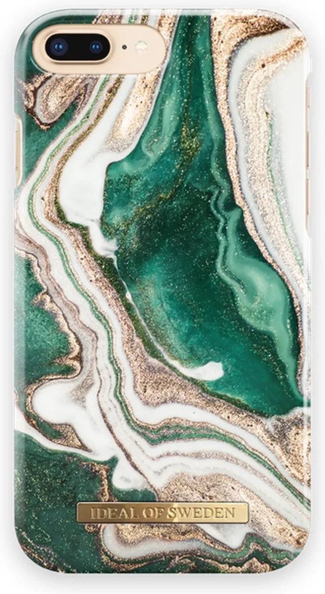iDeal of Sweden iPhone 7-8 Plus Backcover Golden Jade Marble