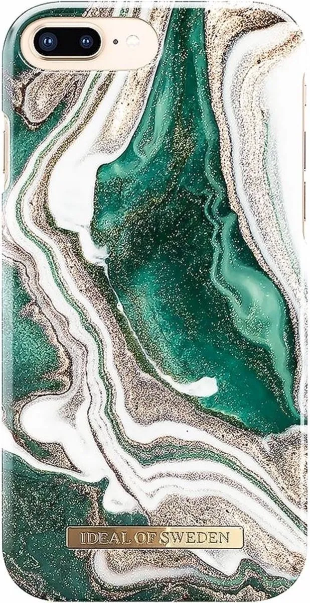 iDeal of Sweden iPhone 7-8 Plus Backcover Golden Jade Marble