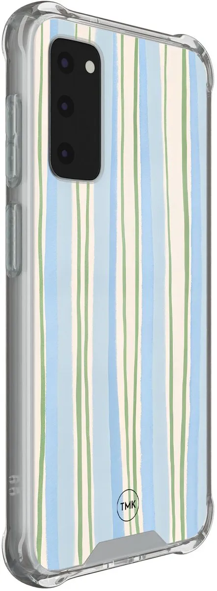 Casevibes S/S20FE/S/029 Shockproof Hoesje - Samsung Galaxy S20 FE - Blauw
