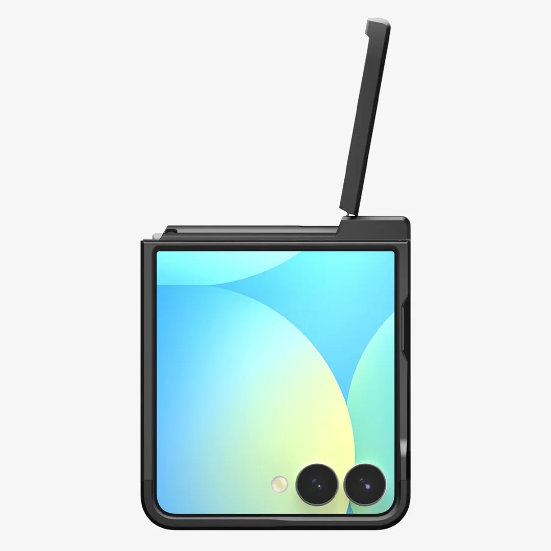 Spigen Tough Armor Pro Magsafe Hoesje - Samsung Galaxy Z Flip 7 - Zwart