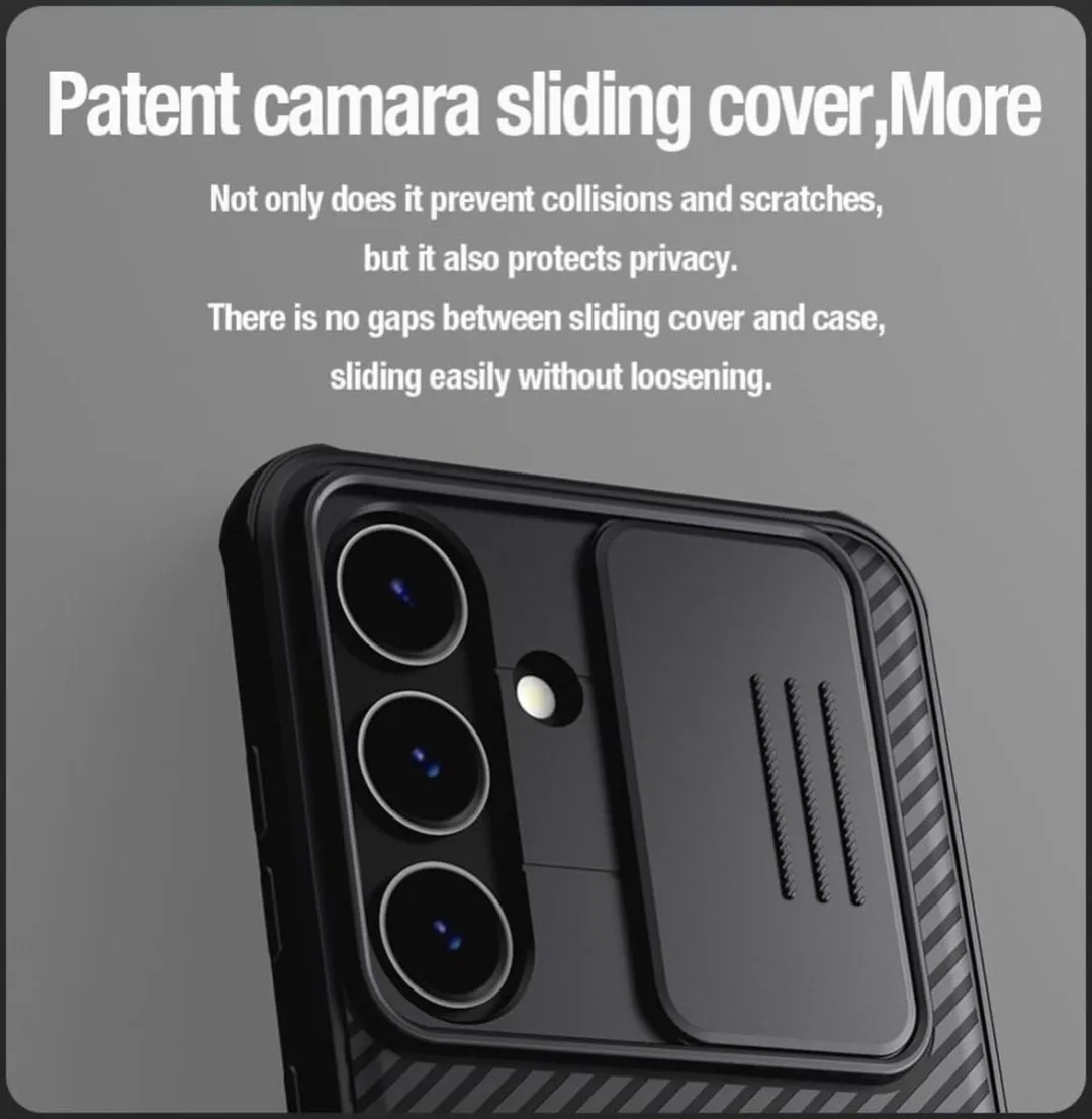 Nillkin CamShield Pro Hoesje Samsung Galaxy S24 Plus - Zwart