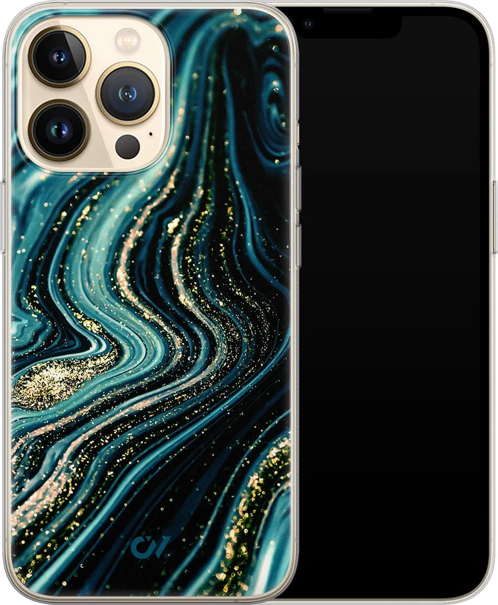 Casevibes iPhone 13 Pro Hoesje - Blauw - A/13P/UV/046